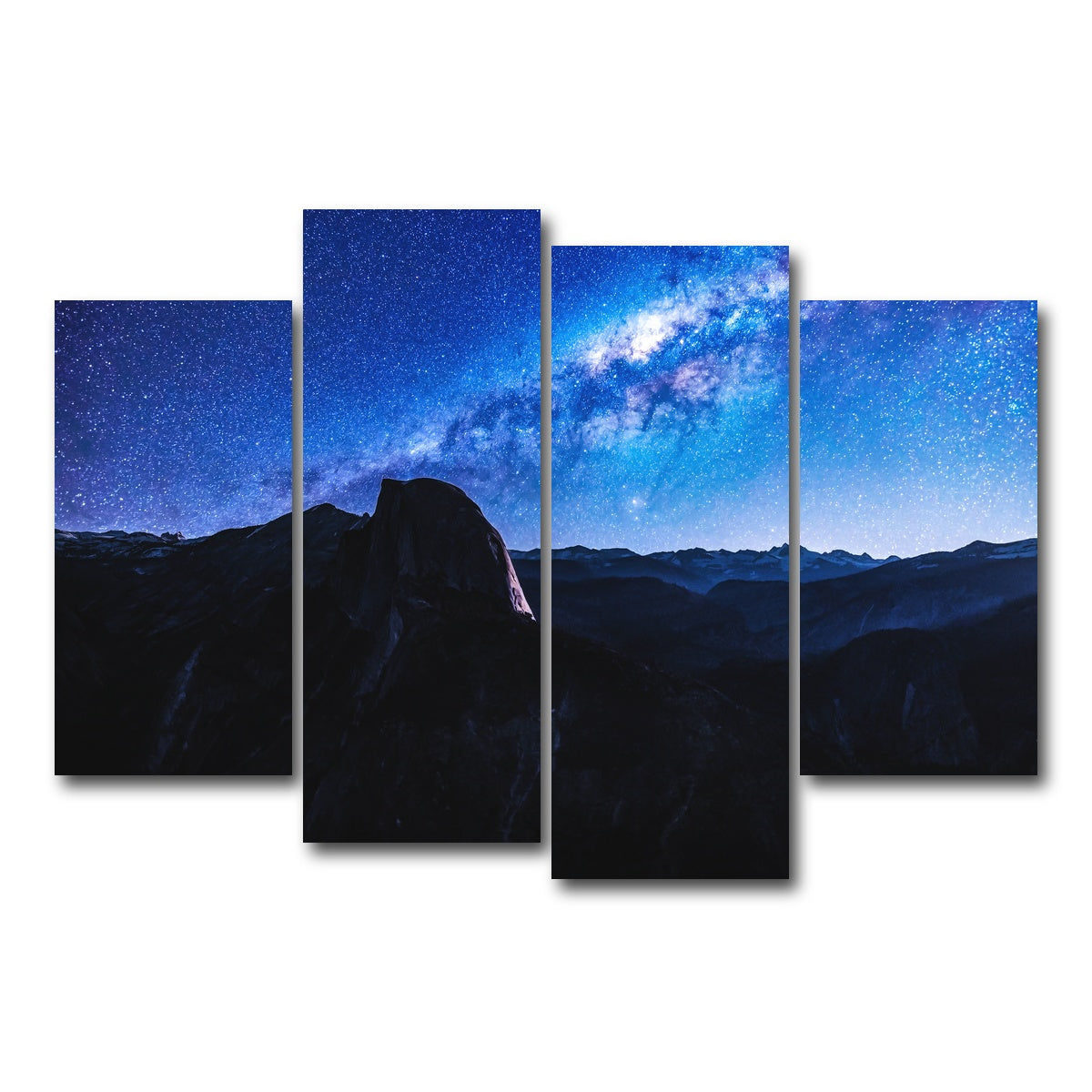 AUTO-MOCKUP WHITE | Space and Half Dome | 4 Piece | Gallery Wrap Canvas | group=4_short