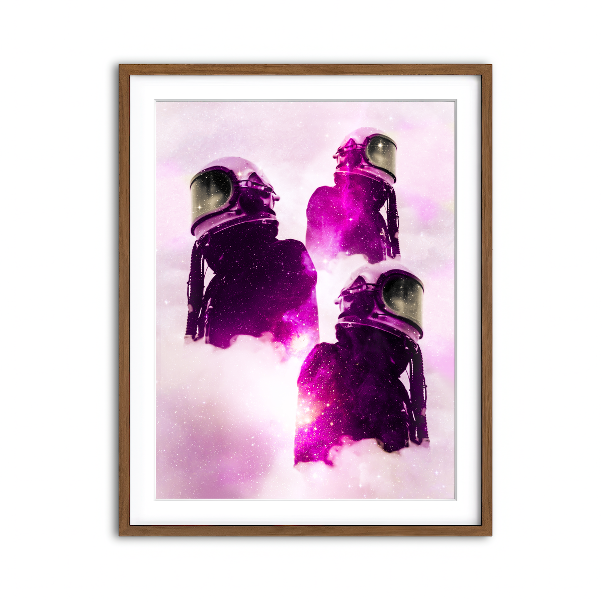 Framed Print 3x4 Walnut