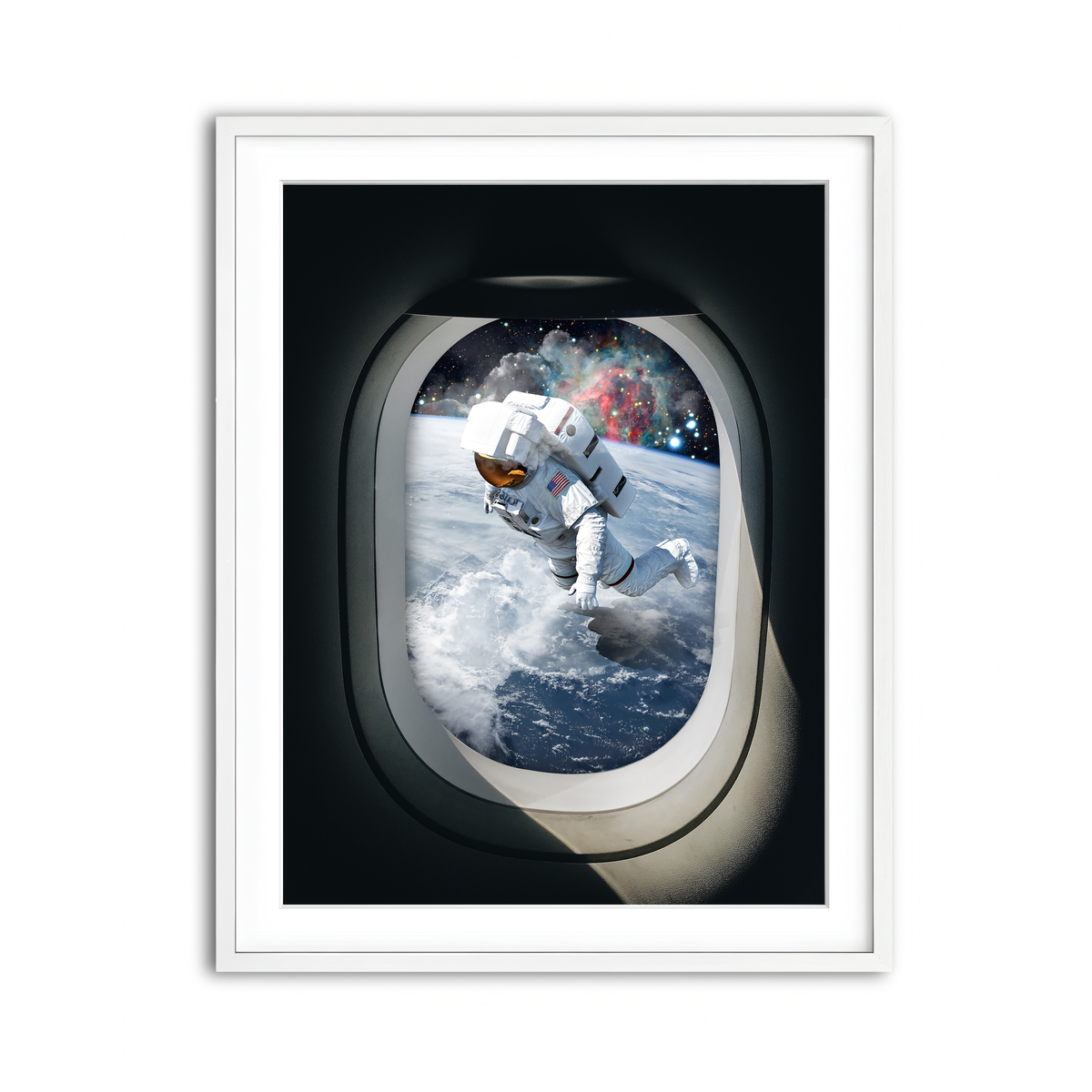 Framed Print 3x4 White