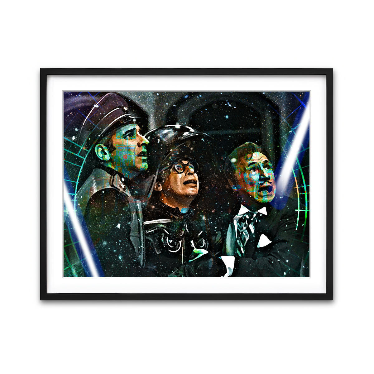 Framed Print 4x3 Black