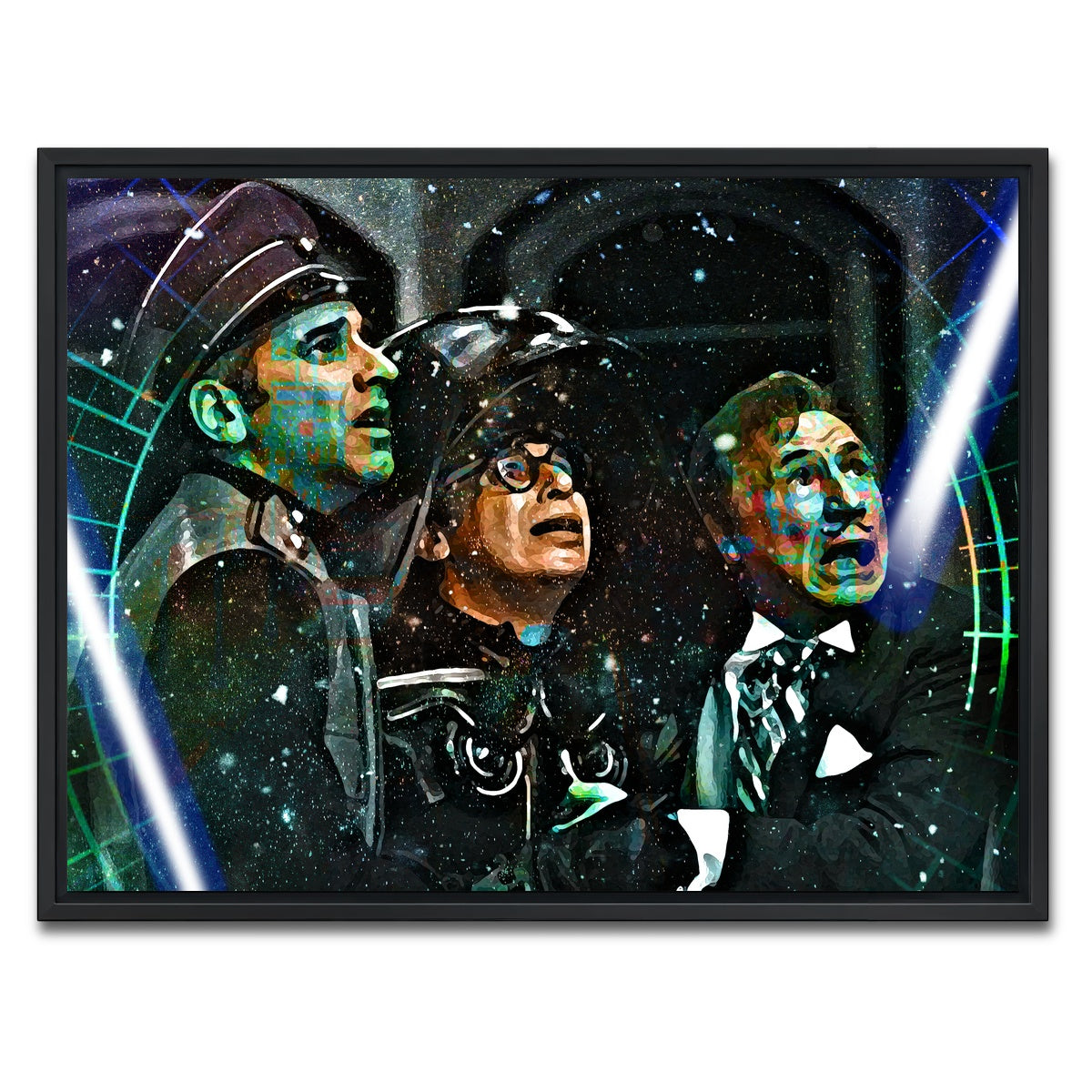 AUTO-MOCKUP WHITE | Spaceballs | 1 Piece | Black Framed Canvas | group=4x3