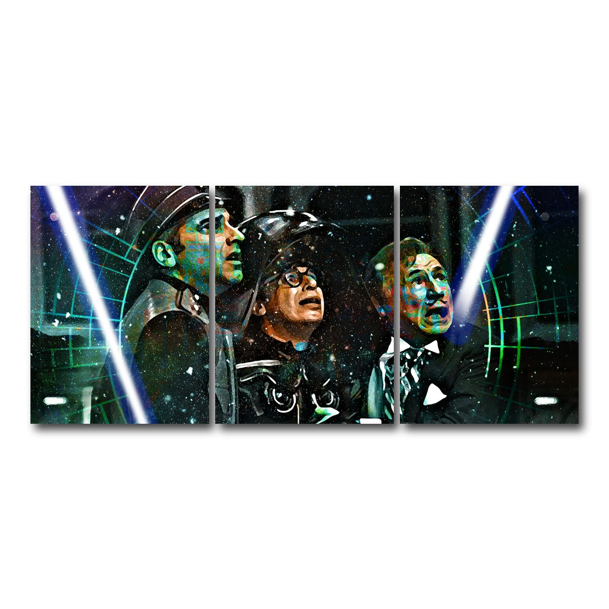 AUTO-MOCKUP WHITE | Spaceballs | 3 Piece | Gallery Wrap Canvas | group=18x24