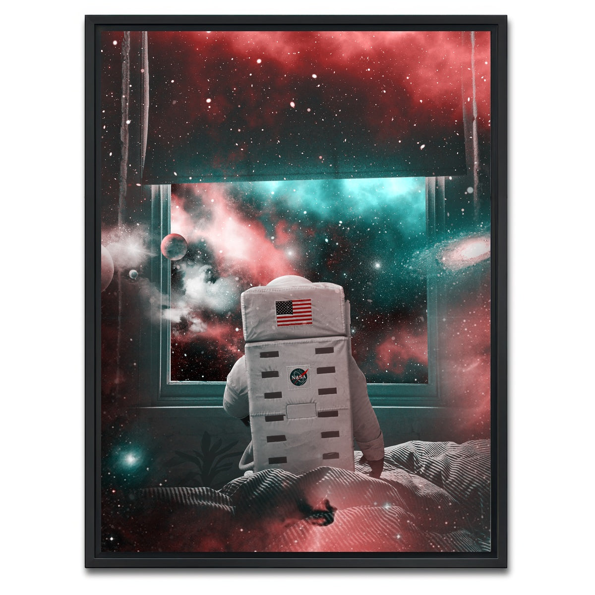 AUTO-MOCKUP WHITE | Spaceroom | 1 Piece | Black Framed Canvas | group=3x4