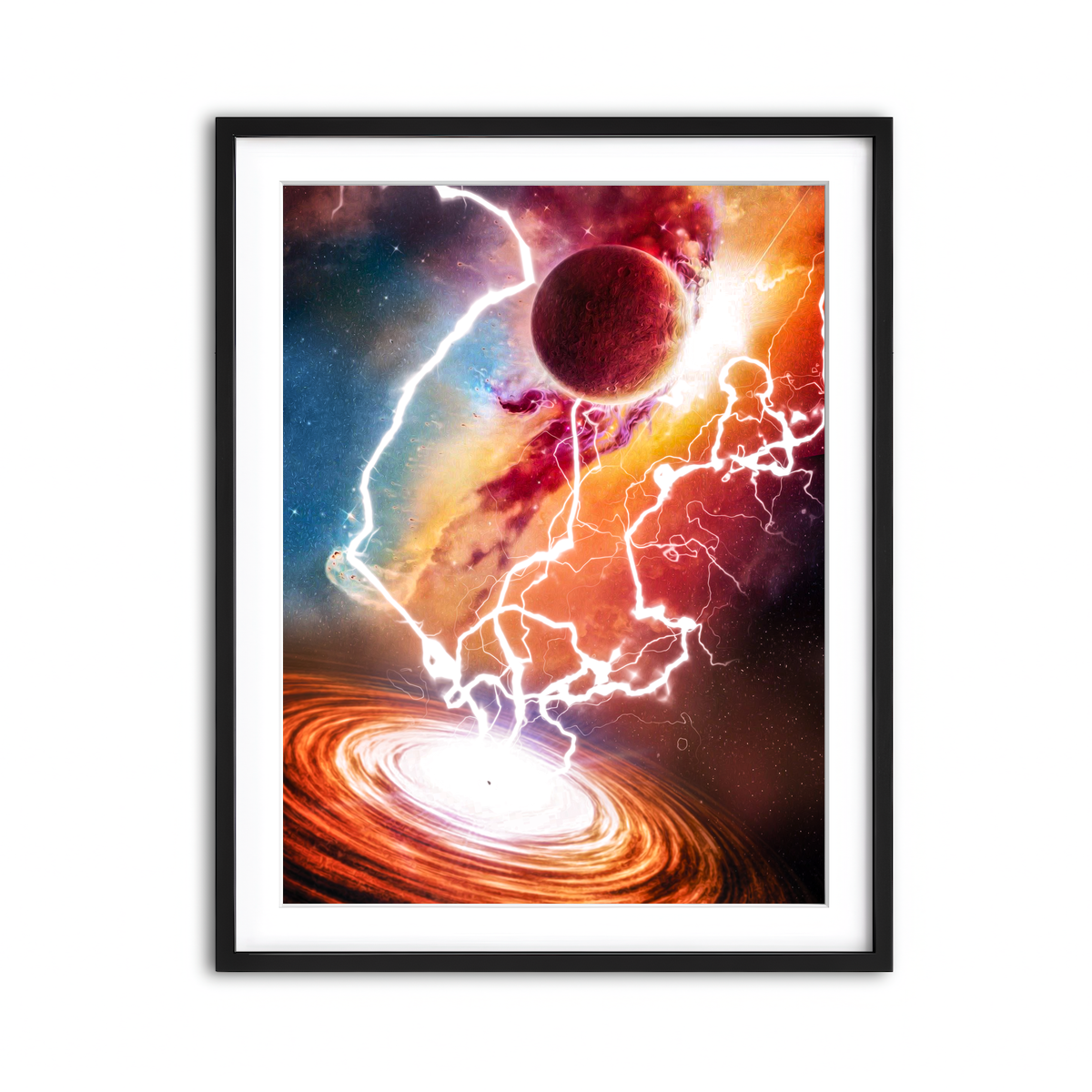 Framed Print 3x4 Black