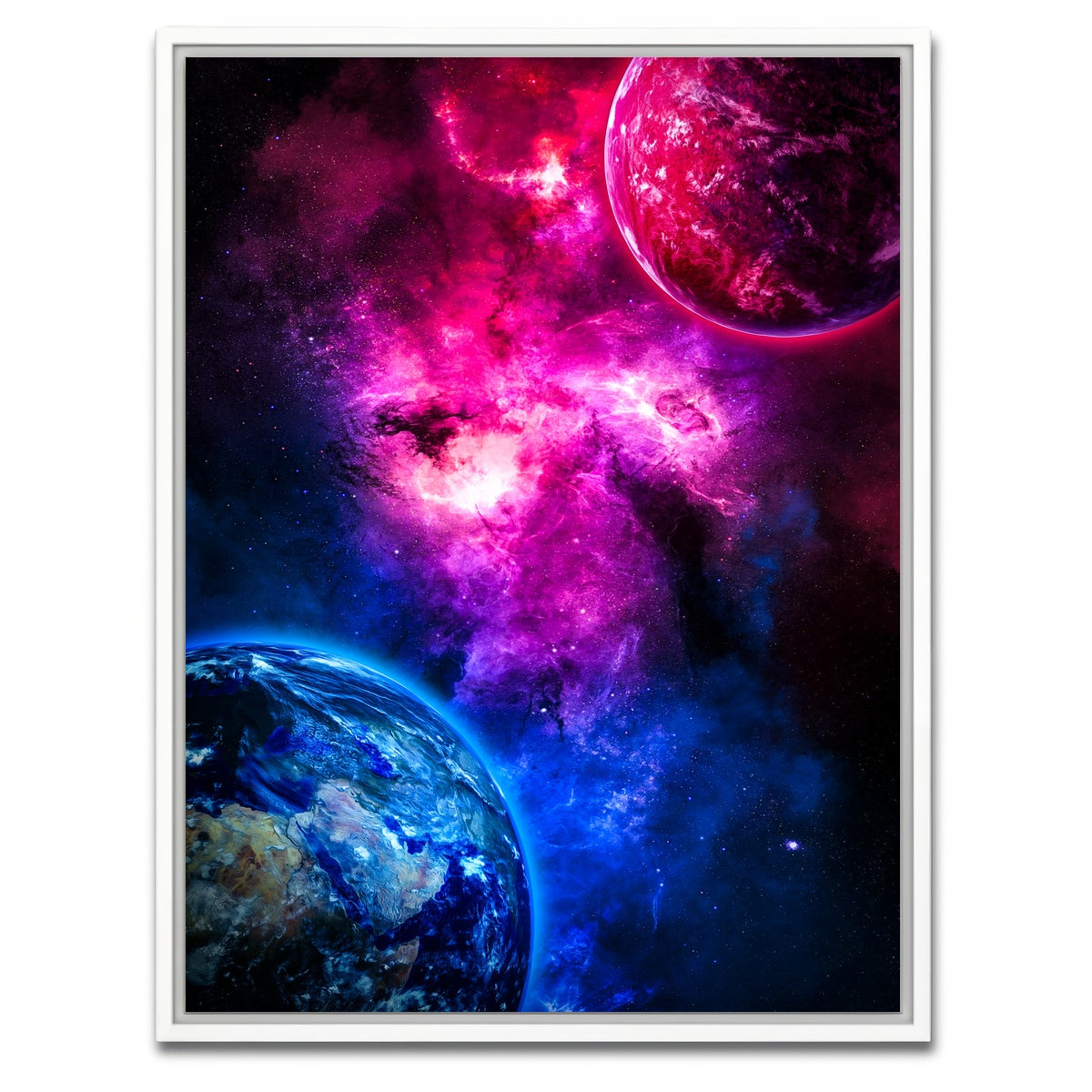 AUTO-MOCKUP WHITE | Spacescape 19 | 1 Piece | White Framed Canvas | group=3x4