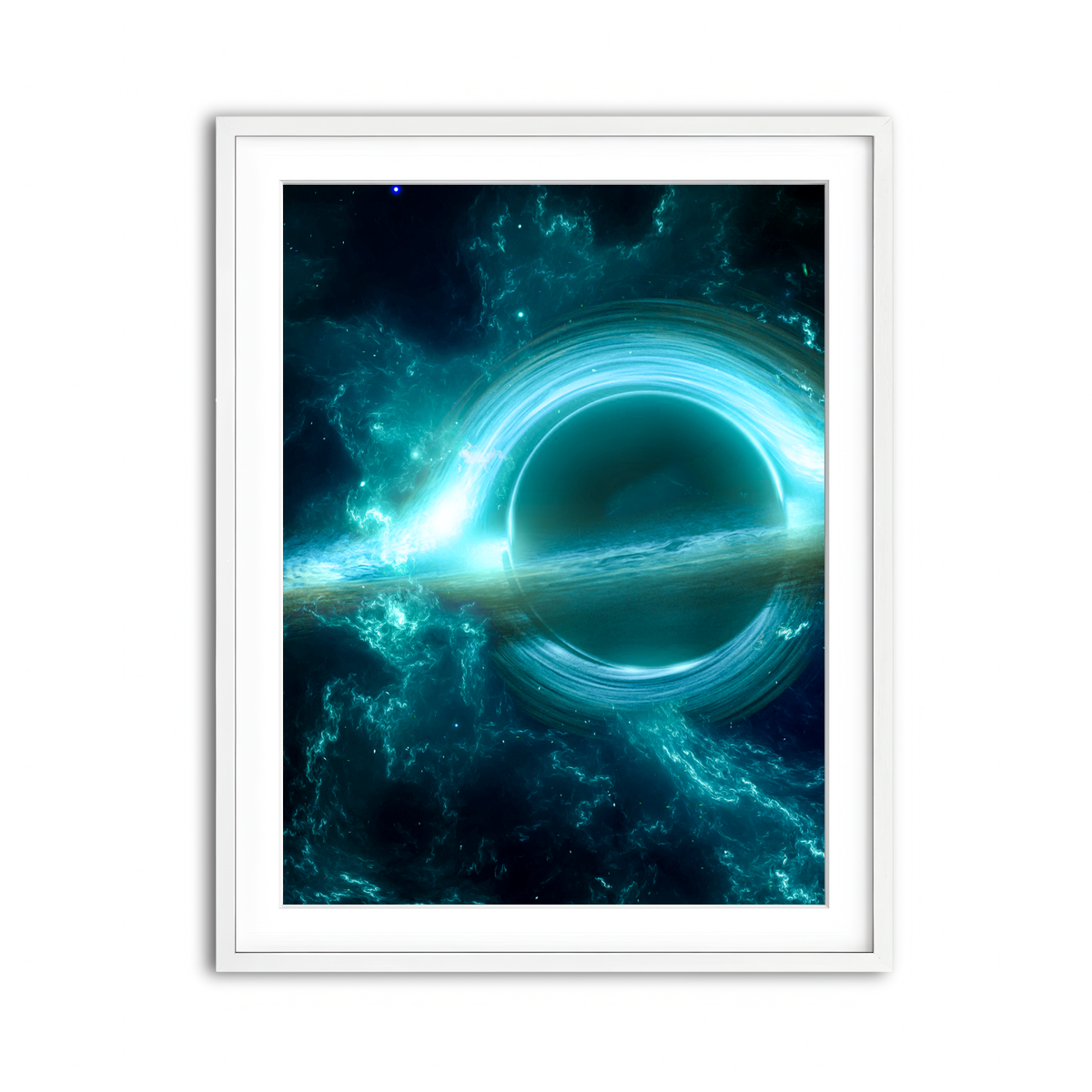 Framed Print 3x4 White