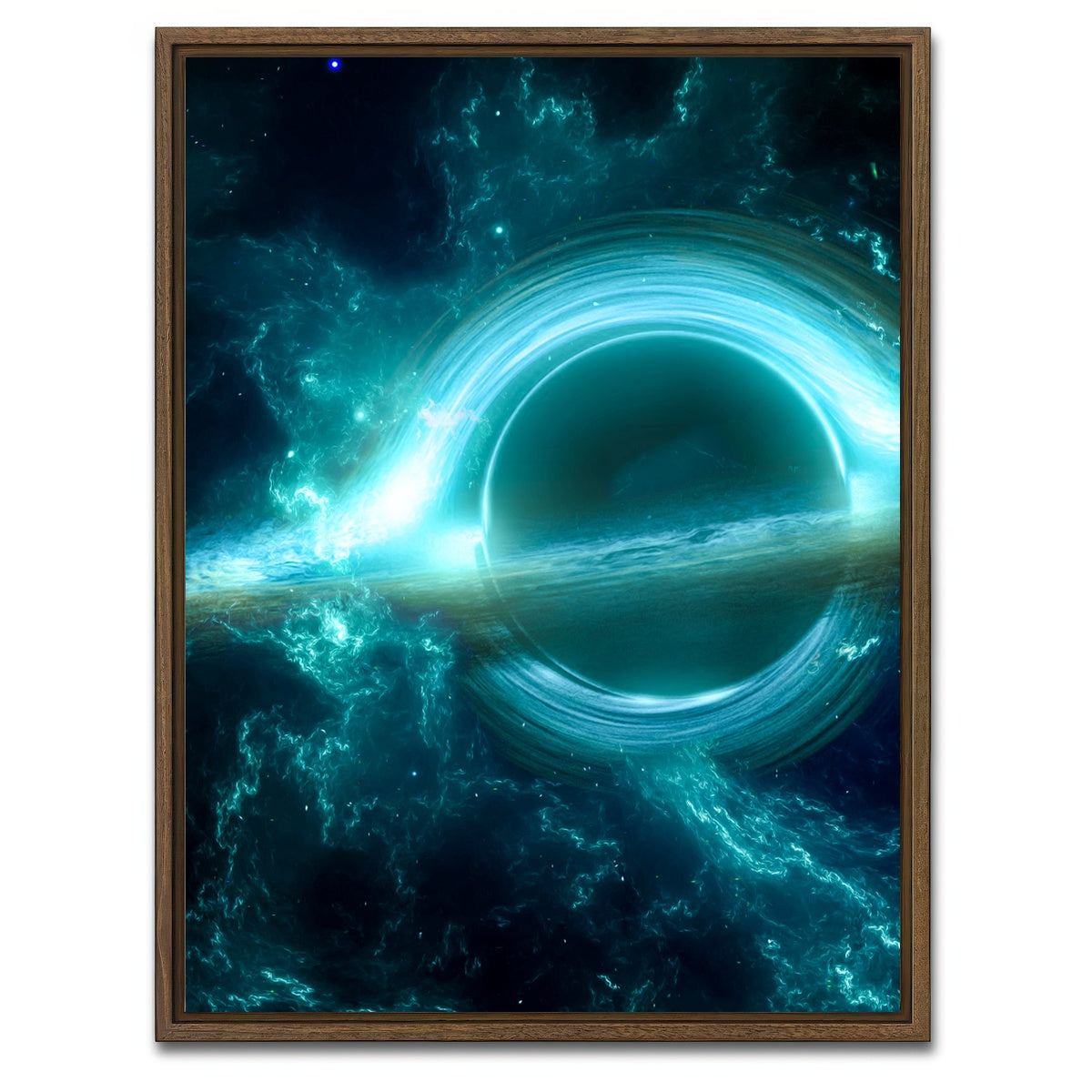 AUTO-MOCKUP WHITE | Spacescape 2 | 1 Piece | Walnut Framed Canvas | group=3x4