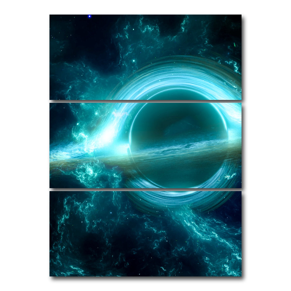 AUTO-MOCKUP WHITE | Spacescape 2 | 3 Piece | Gallery Wrap Canvas | group=8x18_stacked