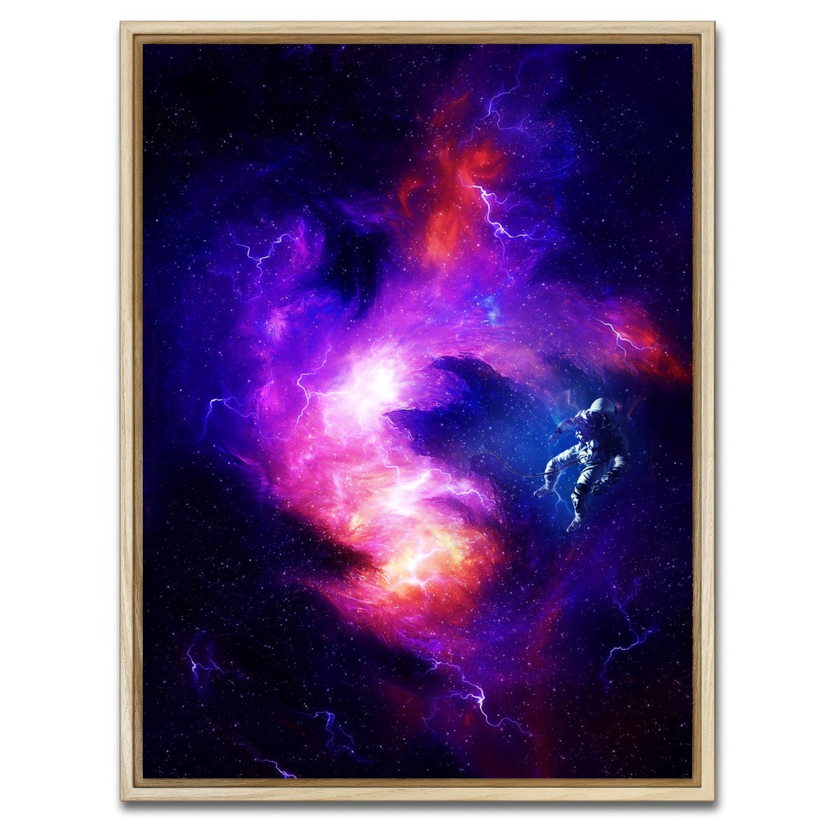 AUTO-MOCKUP WHITE | Spacescape 8 | 1 Piece | Natural Framed Canvas | group=3x4