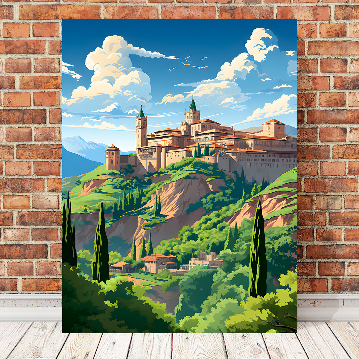 Alhambra - Grenada - Spain Wall Art