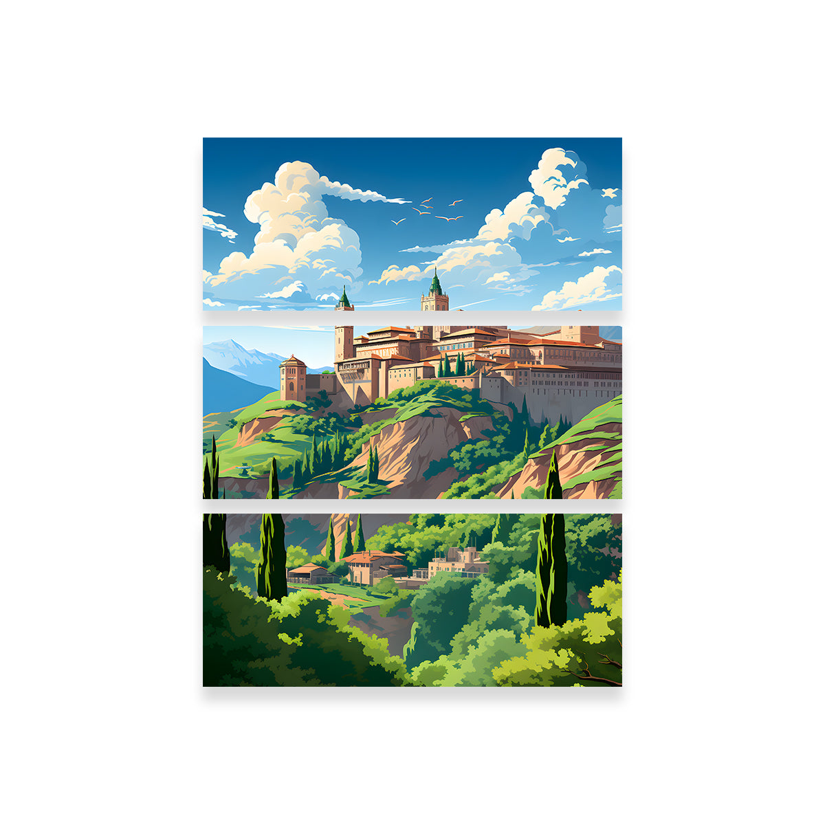Alhambra - Grenada - Spain Wall Art