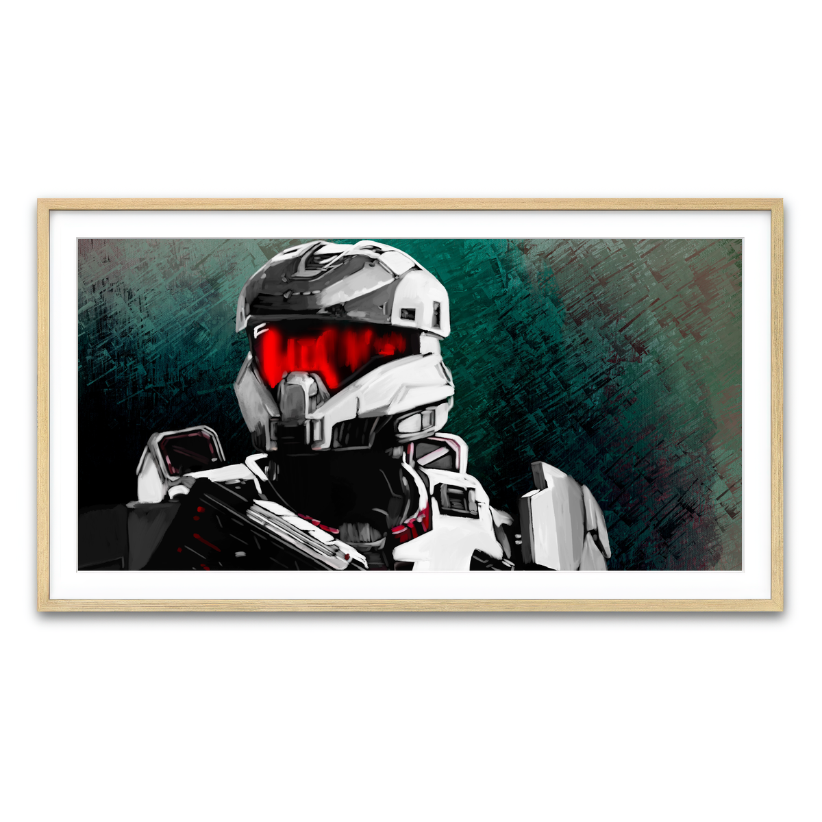 Framed Print 2x1 Natural