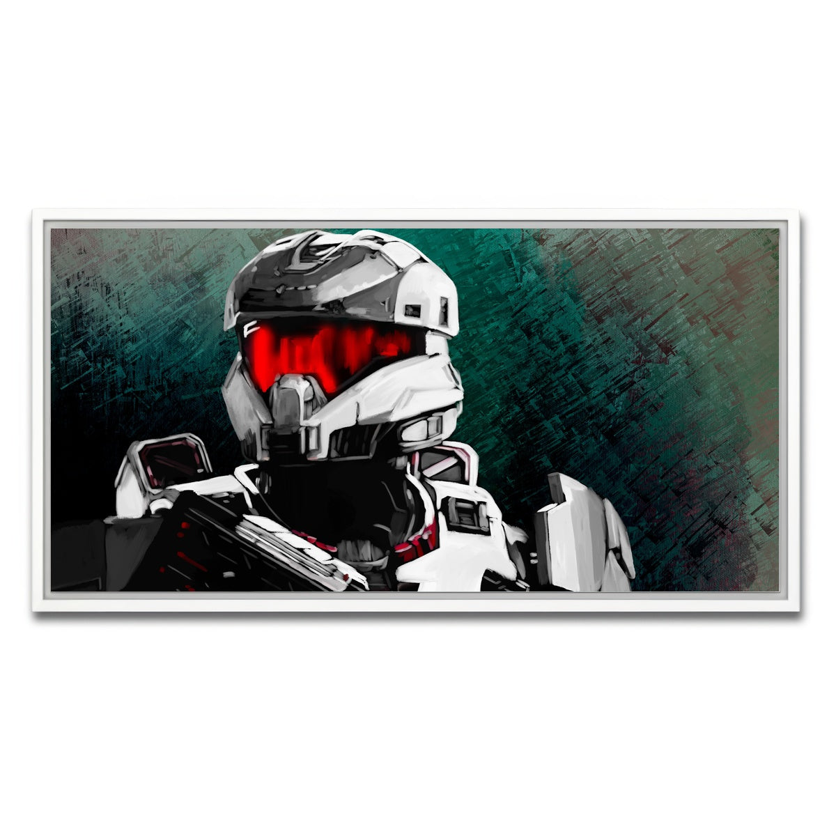 AUTO-MOCKUP WHITE | Spartan v1 | 1 Piece | White Framed Canvas | group=2x1