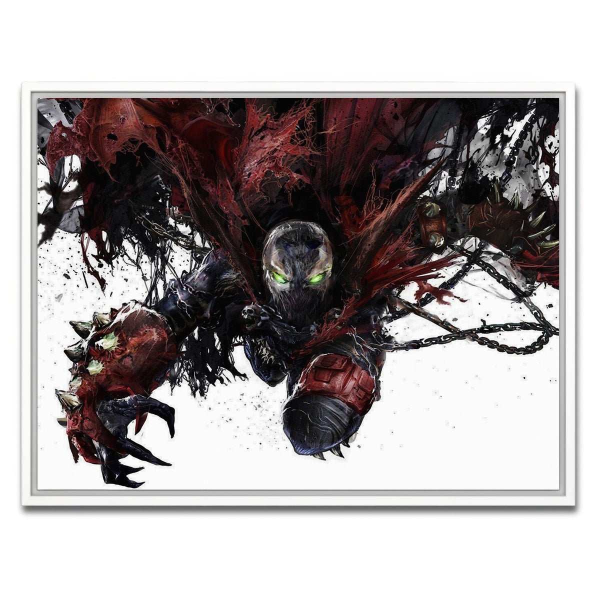 AUTO-MOCKUP WHITE | Spawn | 1 Piece | White Framed Canvas | group=4x3