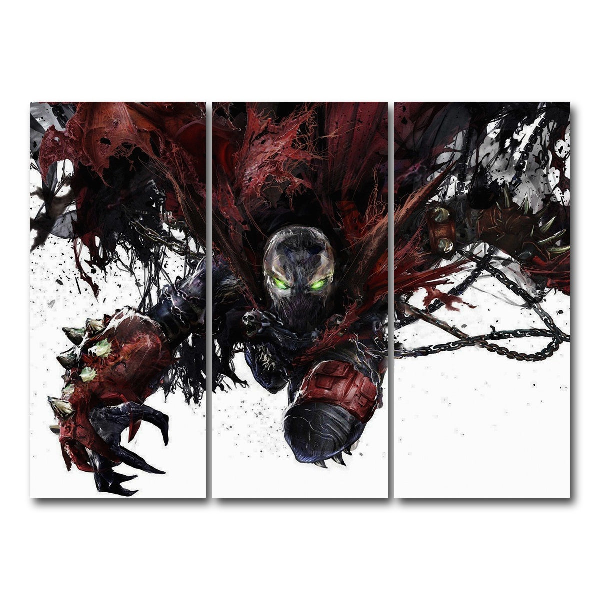 AUTO-MOCKUP WHITE | Spawn | 3 Piece | Gallery Wrap Canvas | group=8x18