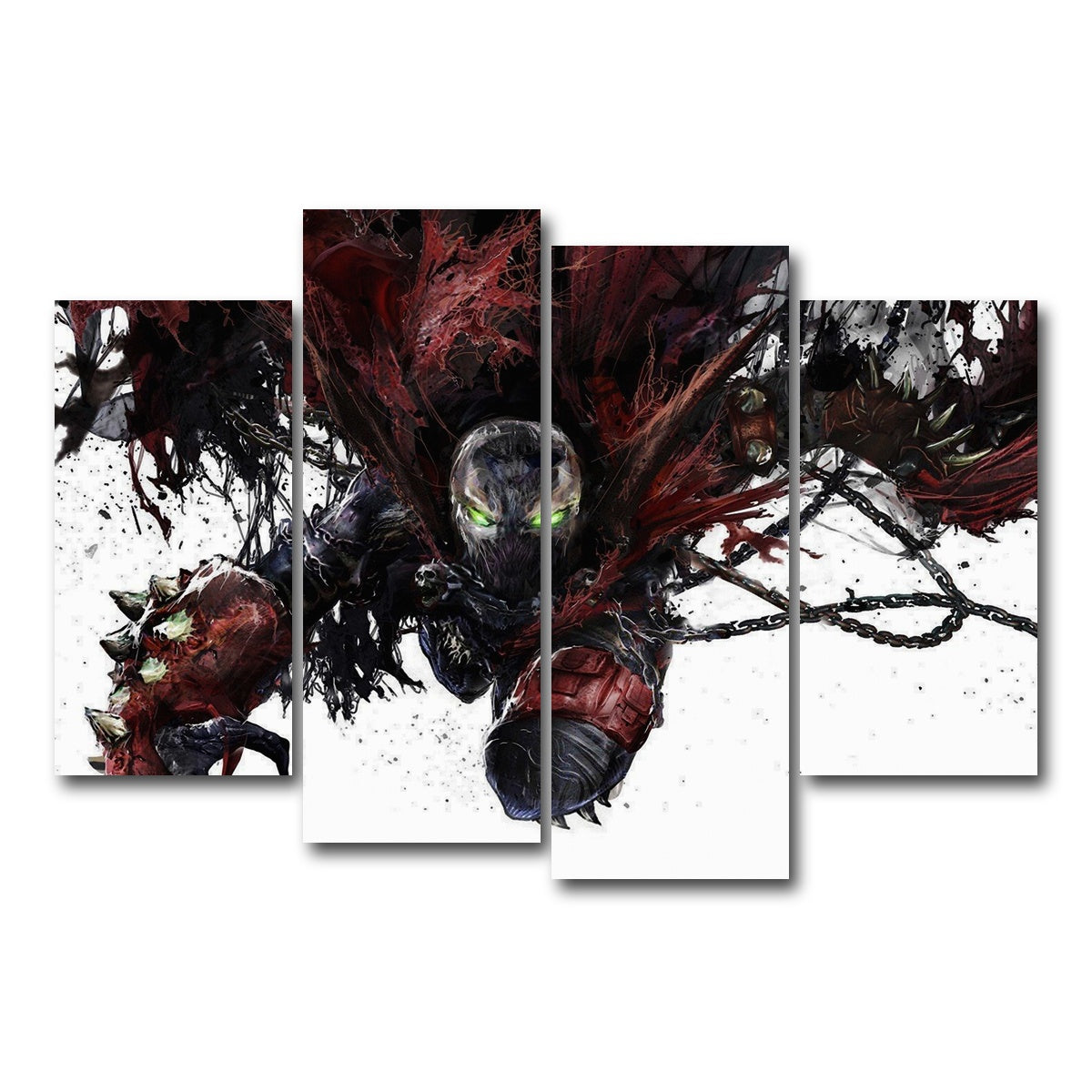 AUTO-MOCKUP WHITE | Spawn | 4 Piece | Gallery Wrap Canvas | group=4_short