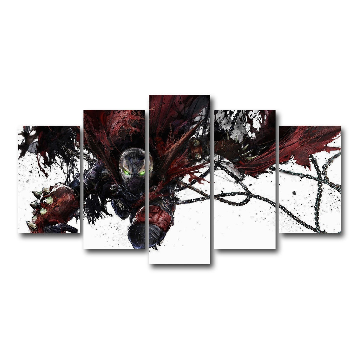 AUTO-MOCKUP WHITE | Spawn | 5 Piece | Gallery Wrap Canvas | group=5_normal