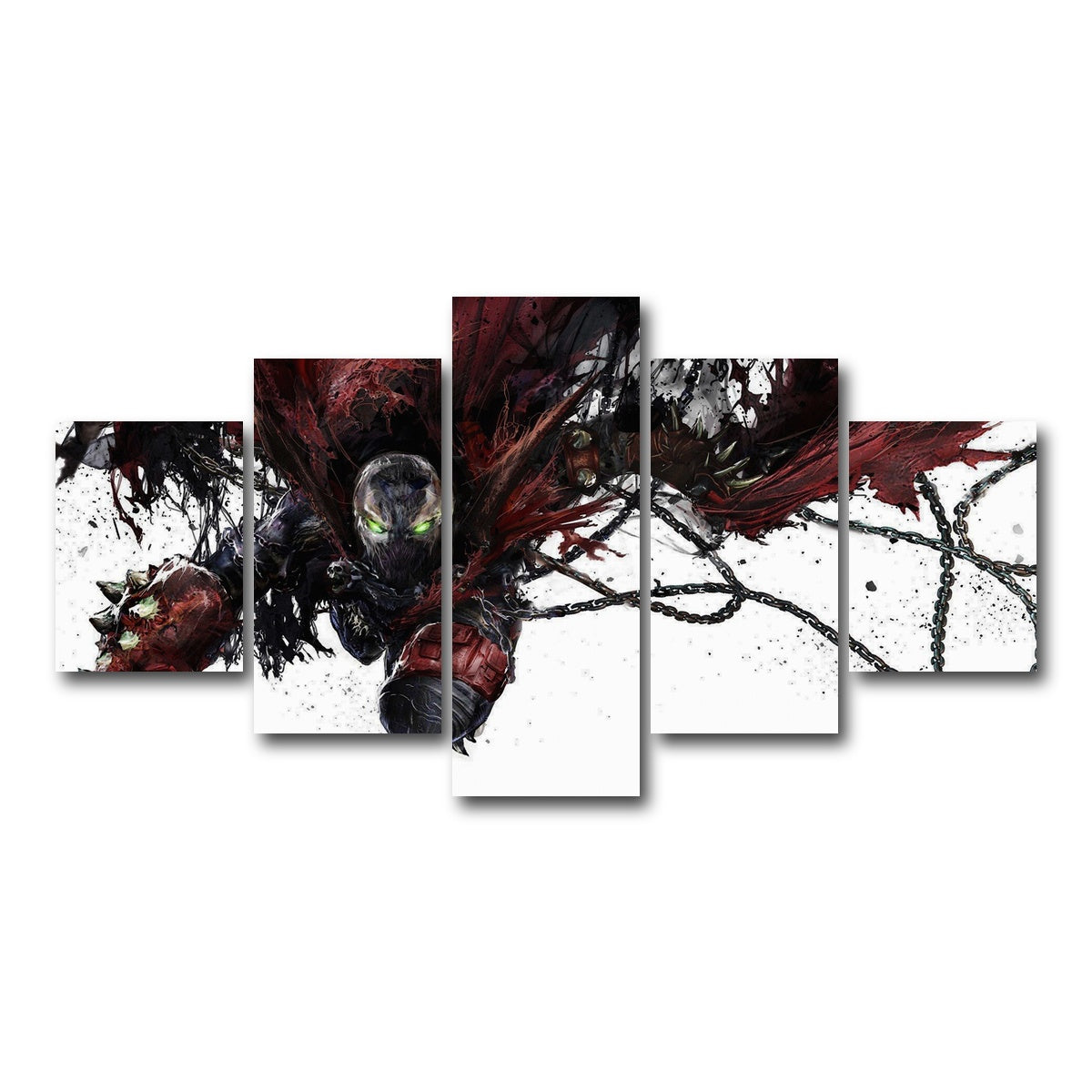 AUTO-MOCKUP WHITE | Spawn | 5 Piece | Gallery Wrap Canvas | group=5_short