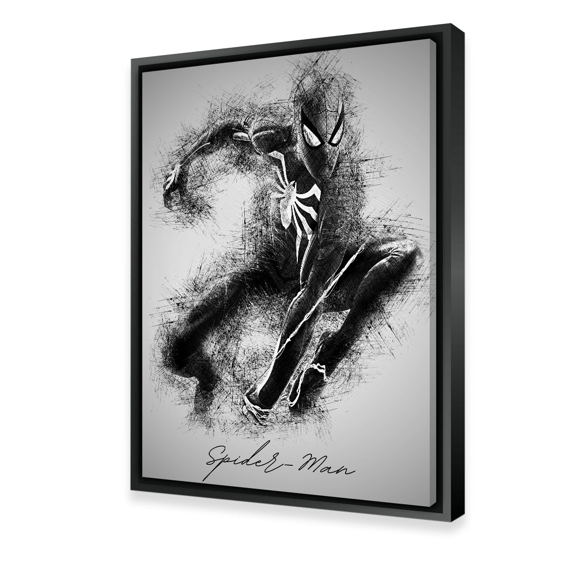Spider-Man Sketch Wall Art