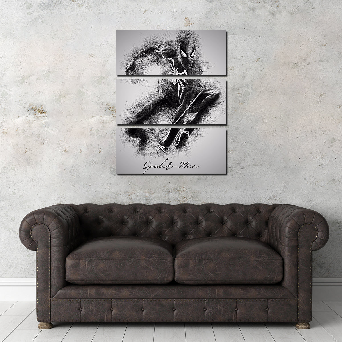 Spider-Man Sketch Wall Art