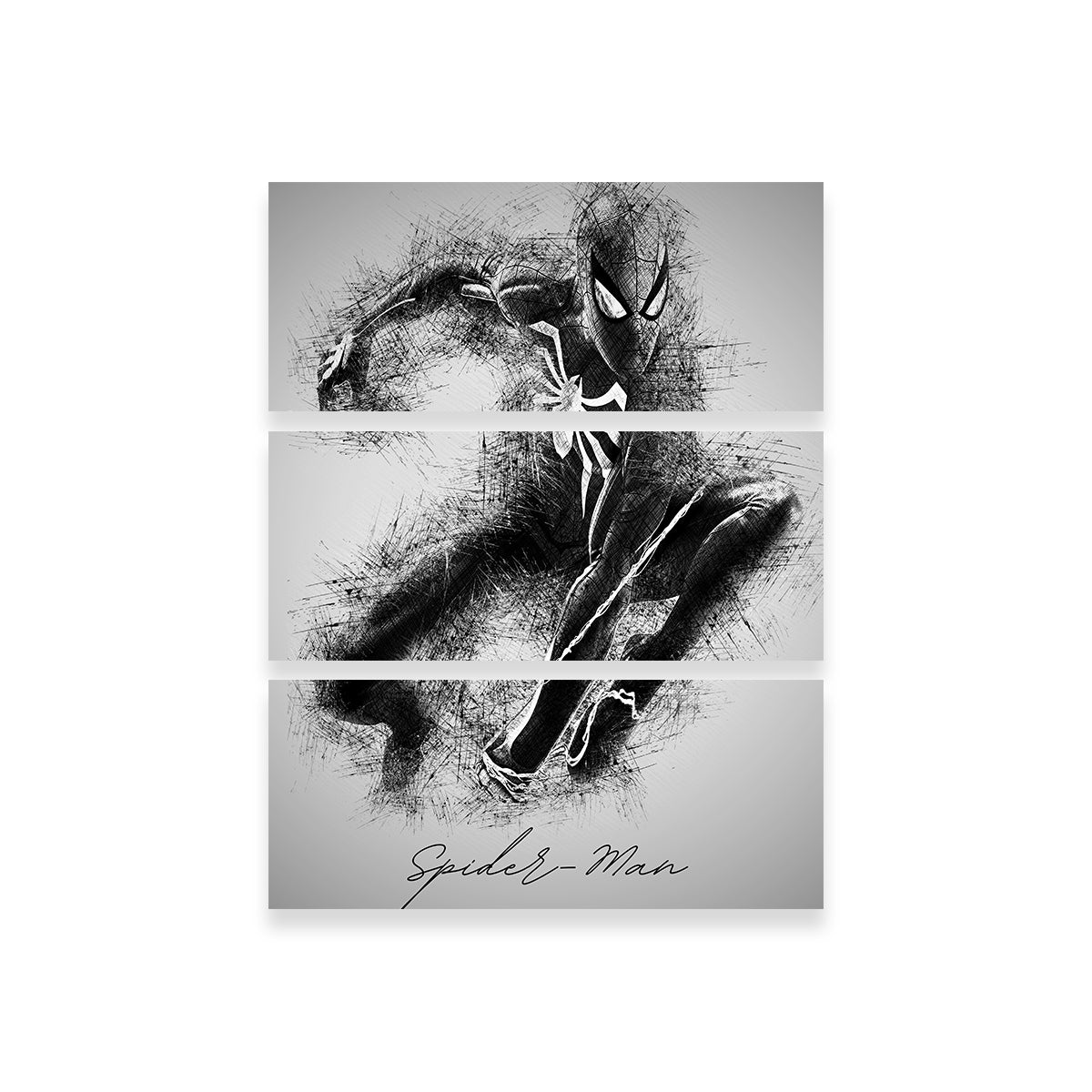 Spider-Man Sketch Wall Art
