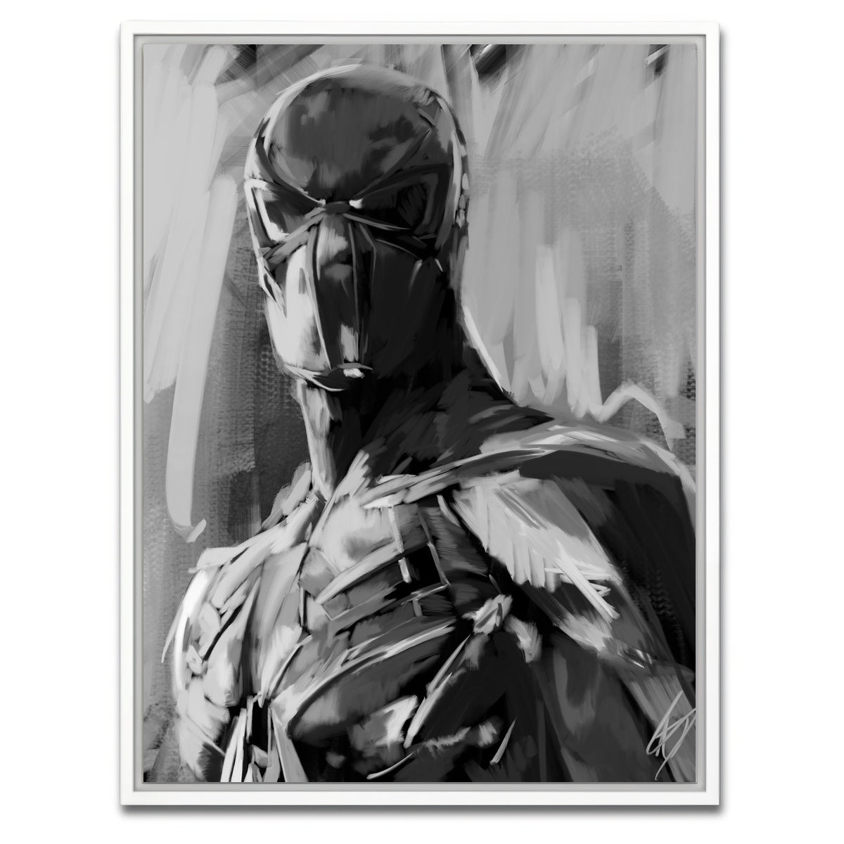 AUTO-MOCKUP WHITE | Spider-Man 2099 | 1 Piece | White Framed Canvas | group=3x4