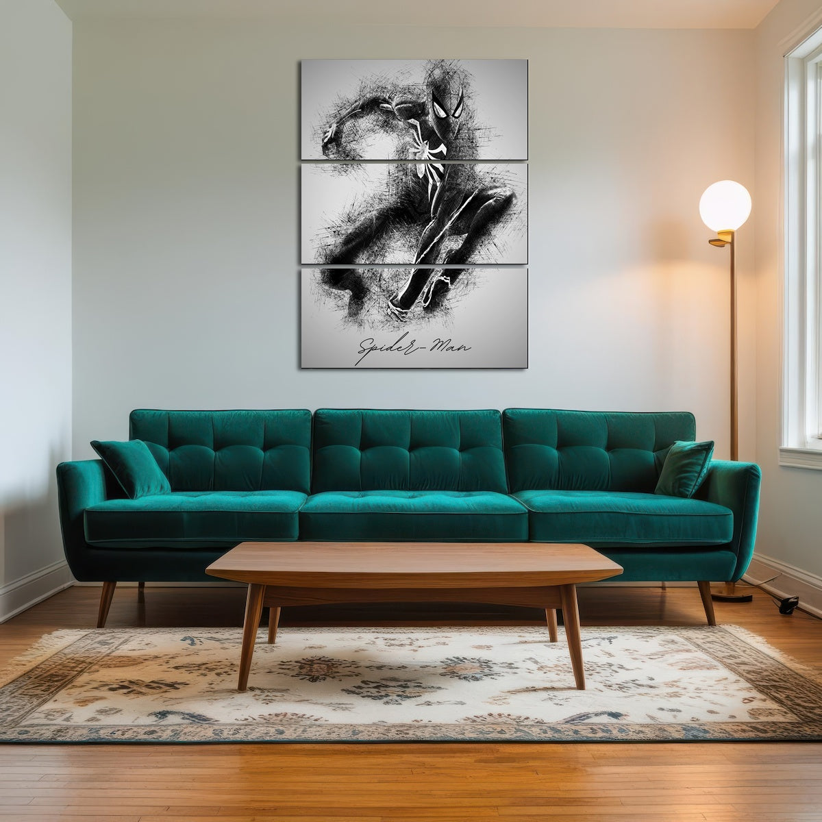 AUTO-MOCKUP ROOM | Spider-Man Sketch