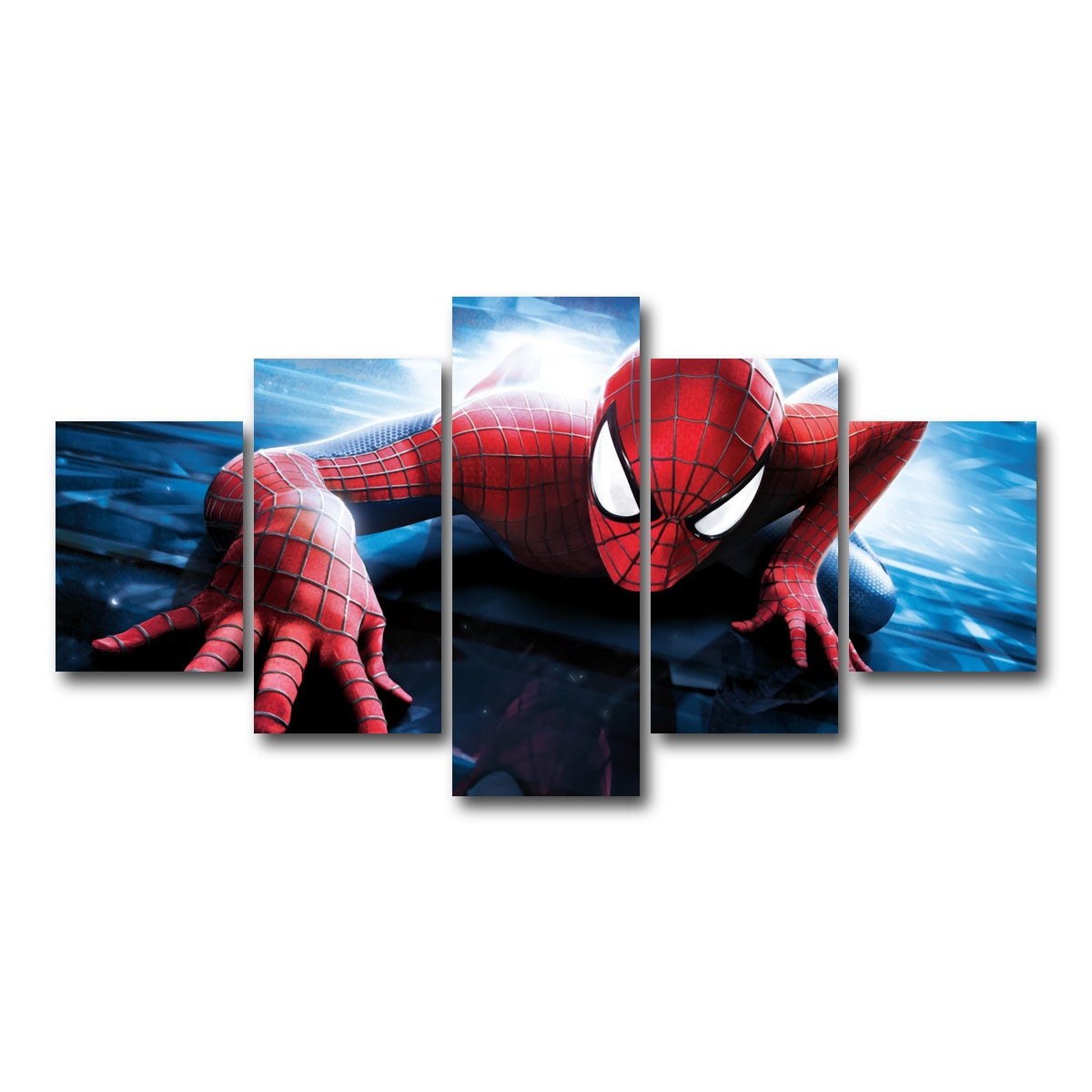 AUTO-MOCKUP WHITE | Spider-man | 5 Piece | Gallery Wrap Canvas | group=5_short
