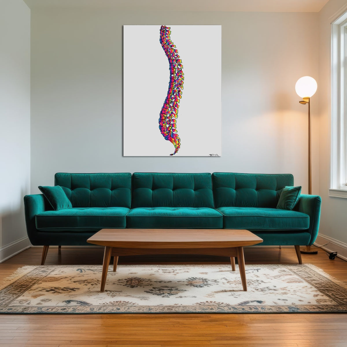 AUTO-MOCKUP ROOM | Spine Drawing