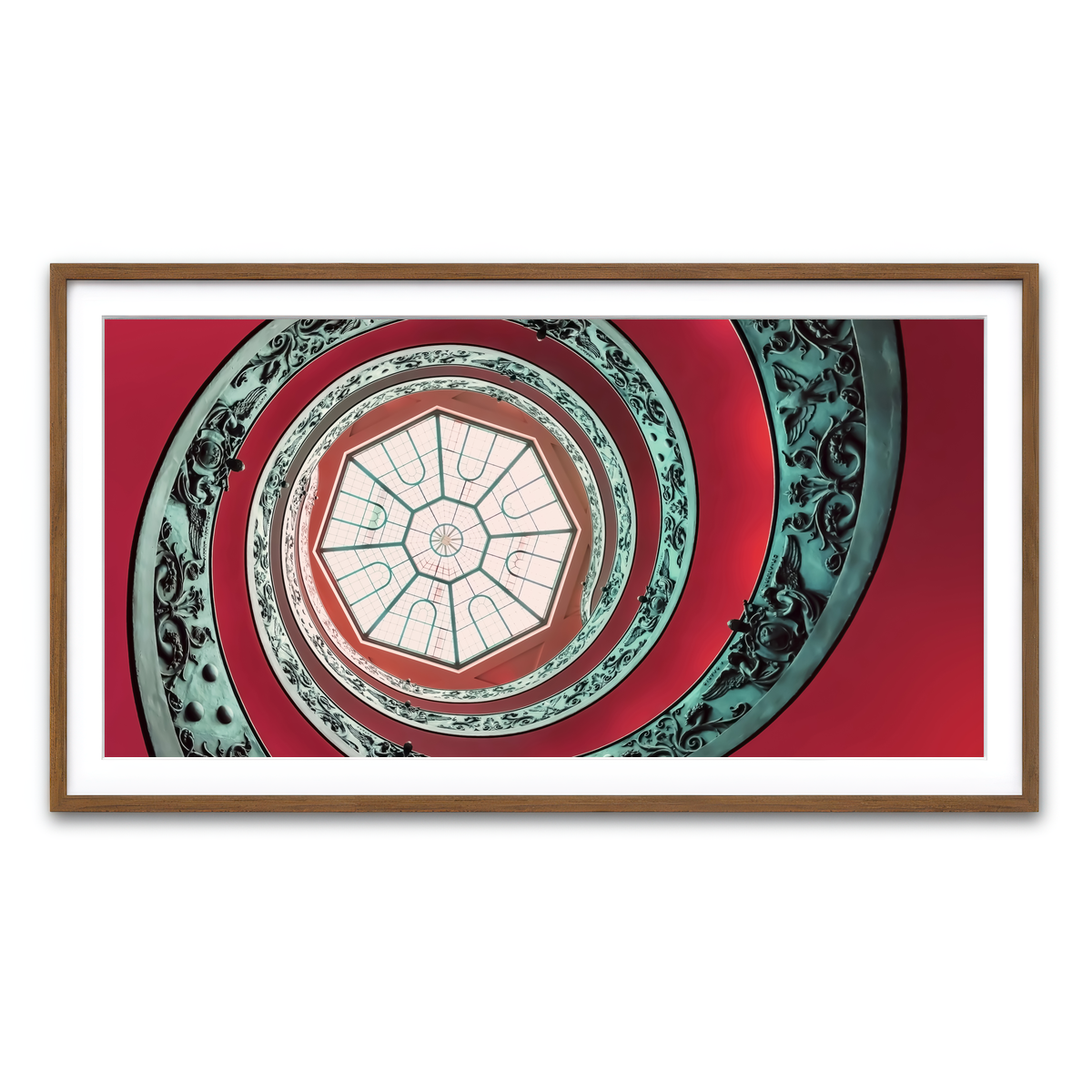 Framed Print 2x1 Walnut