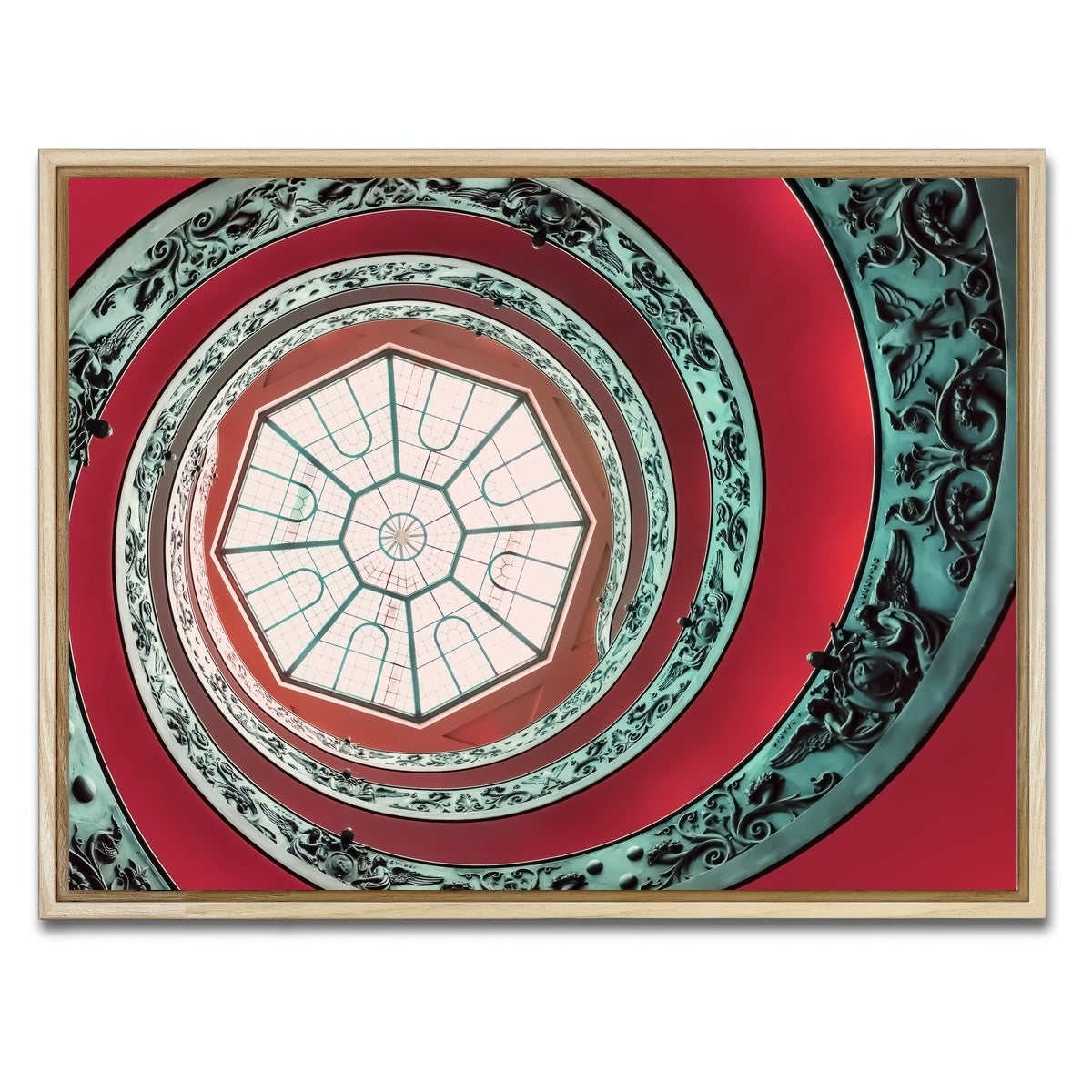 AUTO-MOCKUP WHITE | Spiral Skylight | 1 Piece | Natural Framed Canvas | group=4x3