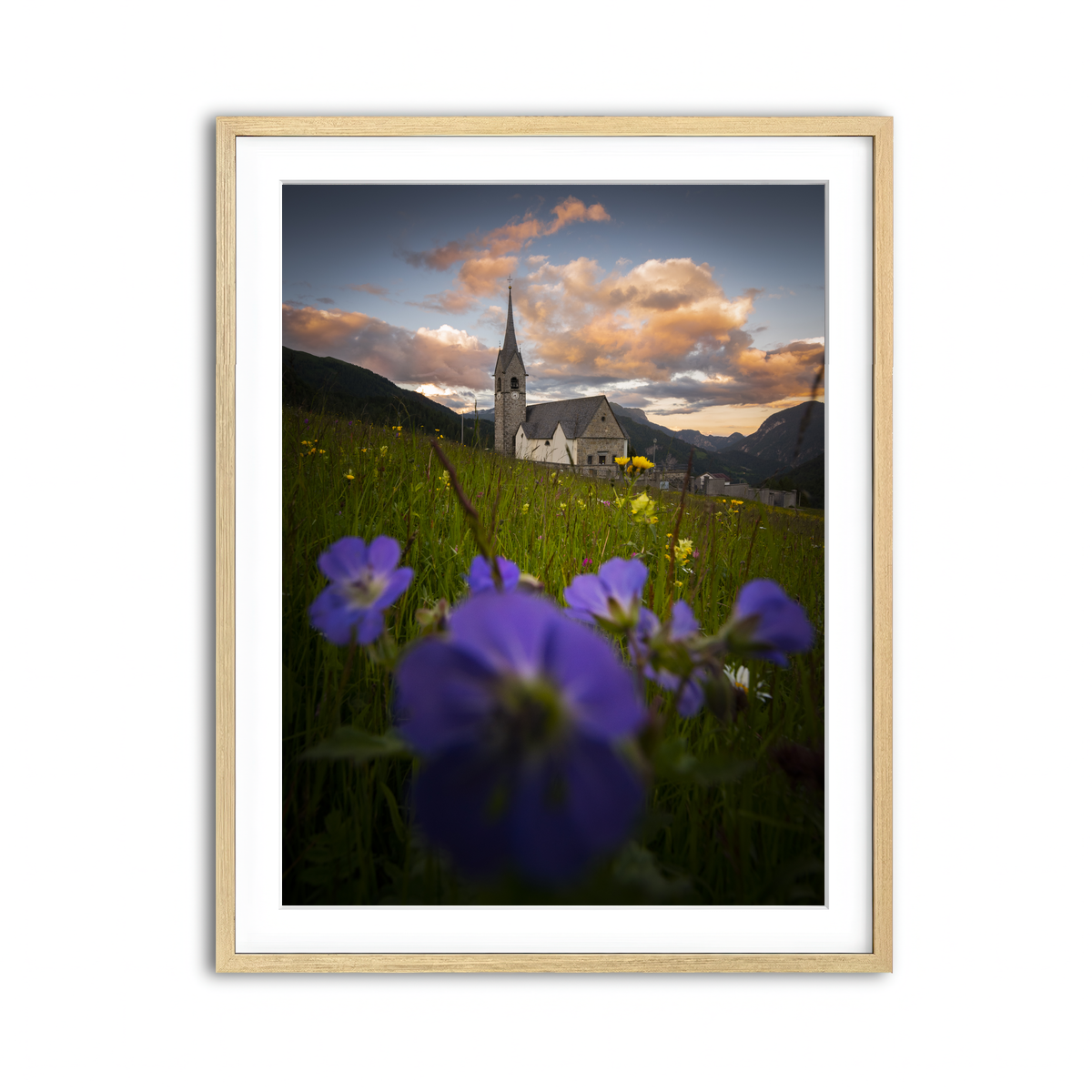 Framed Print 3x4 Natural