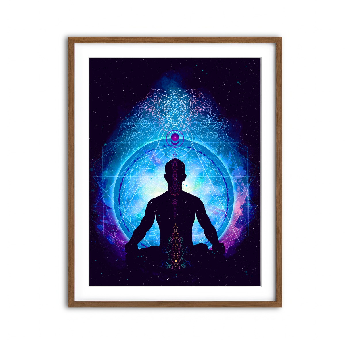 Framed Print 3x4 Walnut