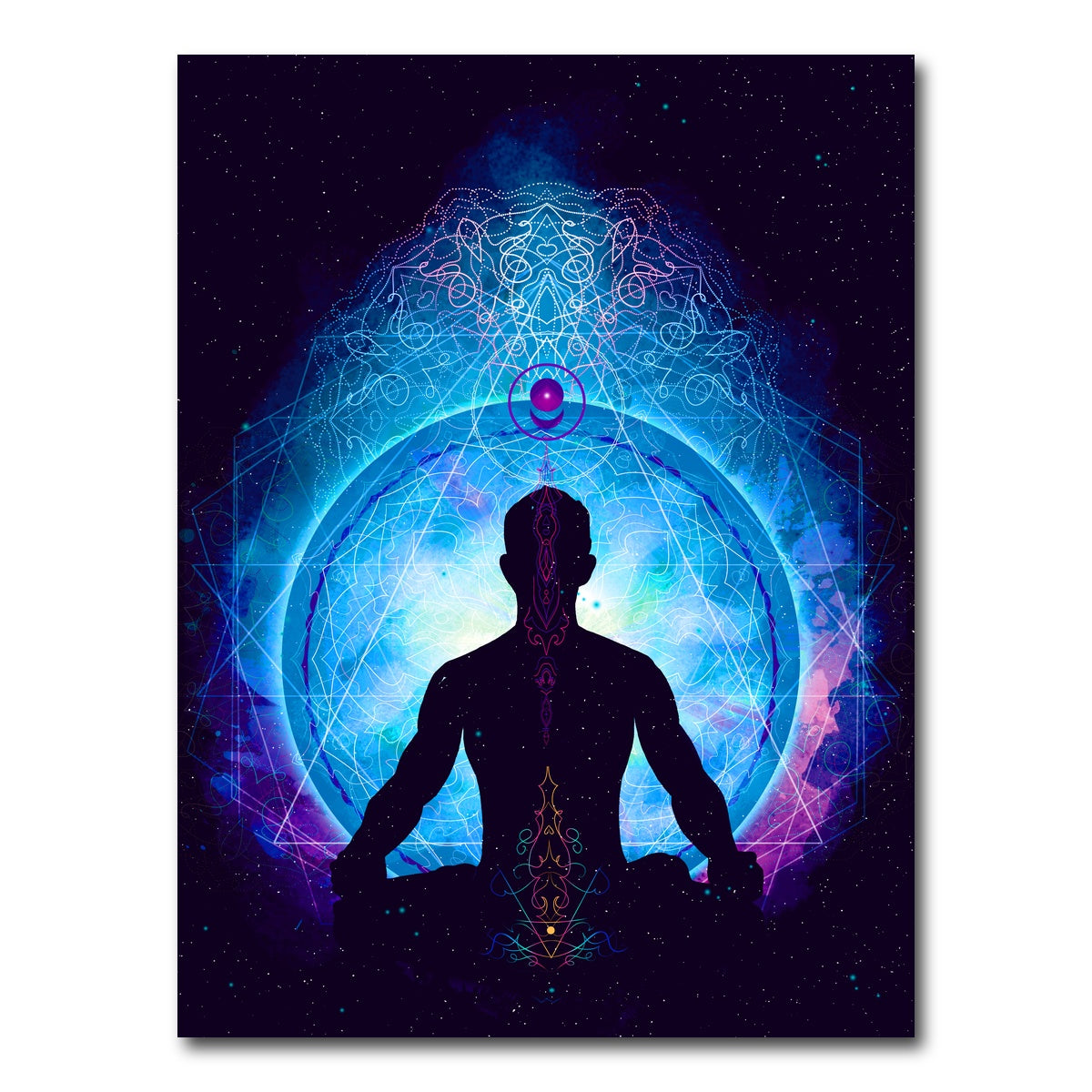 AUTO-MOCKUP WHITE | Spiritual Energy | 1 Piece | Gallery Wrap Canvas | group=3x4