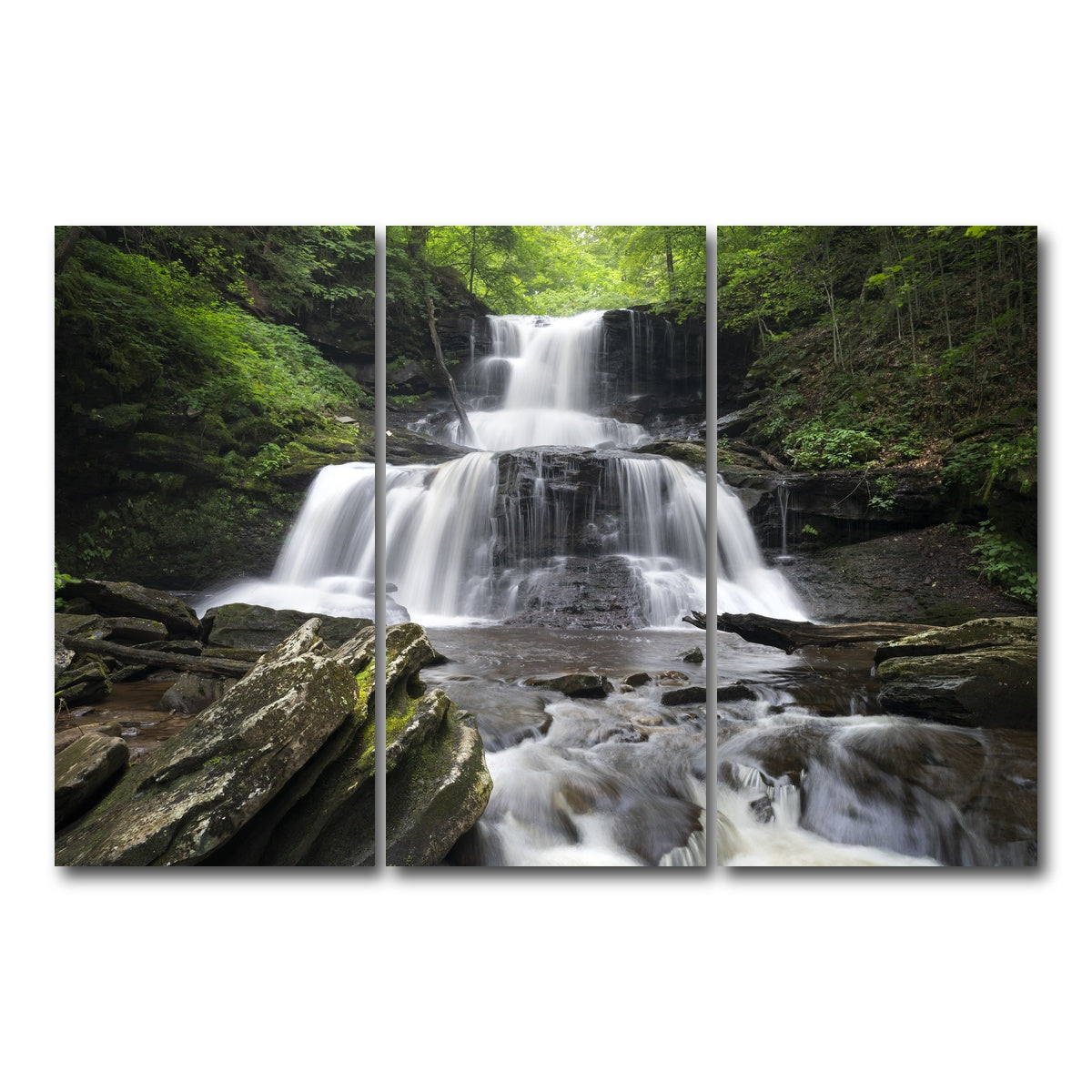 AUTO-MOCKUP WHITE | Split Decision | 3 Piece | Gallery Wrap Canvas | group=12x24