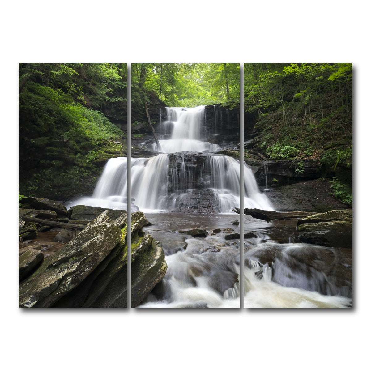 AUTO-MOCKUP WHITE | Split Decision | 3 Piece | Gallery Wrap Canvas | group=8x18