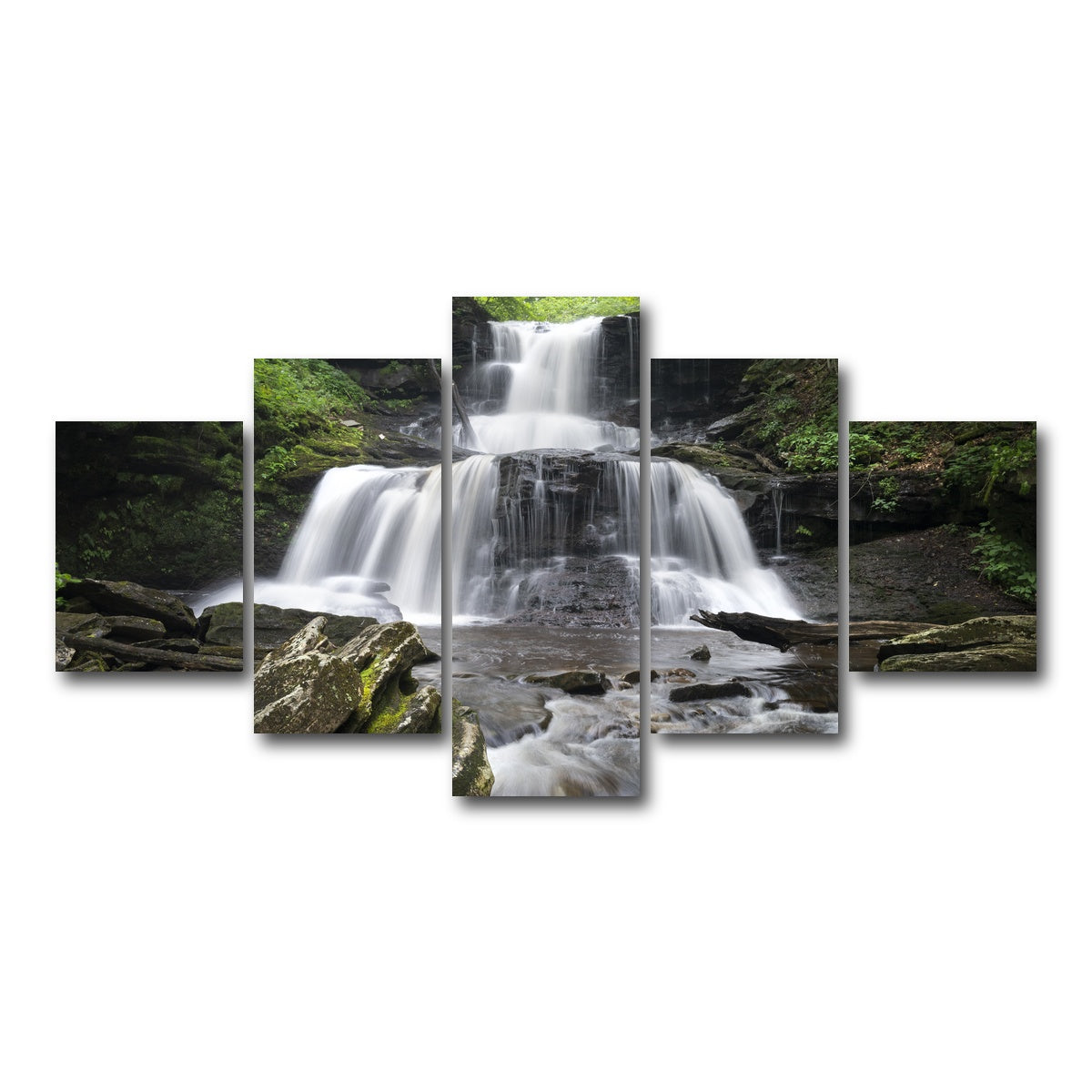 AUTO-MOCKUP WHITE | Split Decision | 5 Piece | Gallery Wrap Canvas | group=5_short