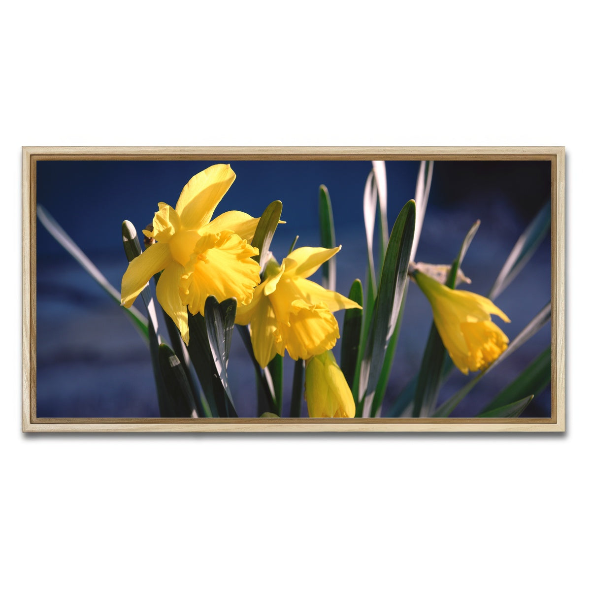 AUTO-MOCKUP WHITE | Spring Bloom | 1 Piece | Natural Framed Canvas | group=2x1