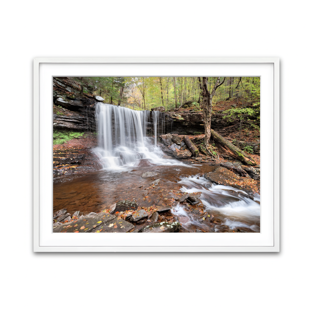 Framed Print 4x3 White
