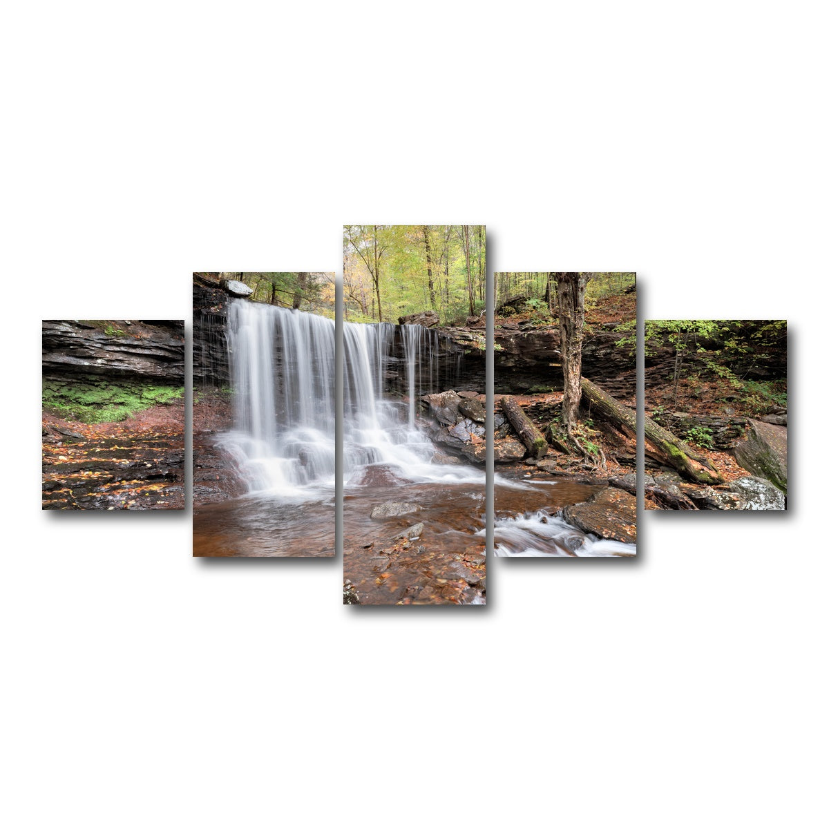 AUTO-MOCKUP WHITE | Spring Time in the Fall | 5 Piece | Gallery Wrap Canvas | group=5_short