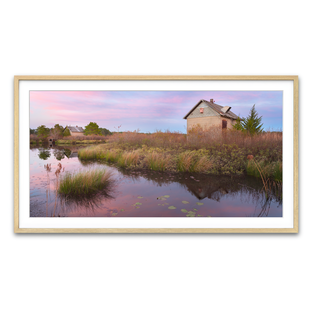 Framed Print 2x1 Natural