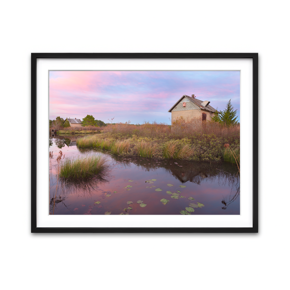 Framed Print 4x3 Black