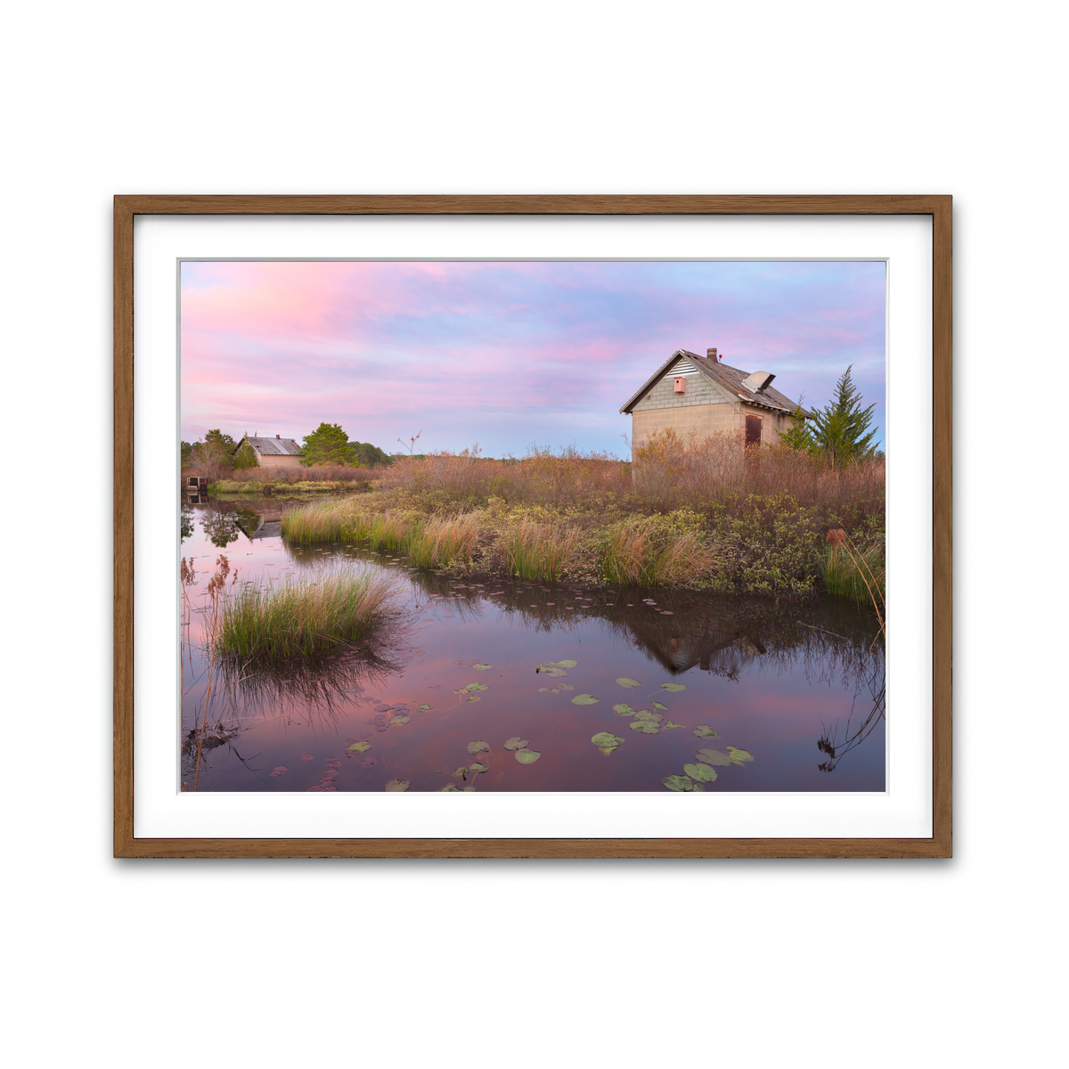 Framed Print 4x3 Walnut