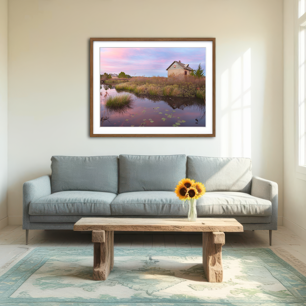 AUTO-MOCKUP ROOM | Spring in the Bogs Wall Art