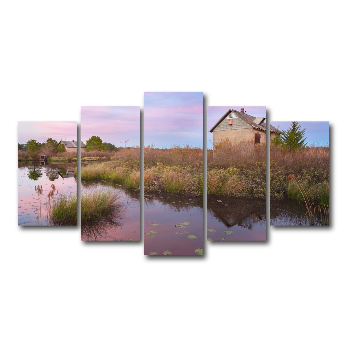 AUTO-MOCKUP WHITE | Spring in the Bogs | 5 Piece | Gallery Wrap Canvas | group=5_normal