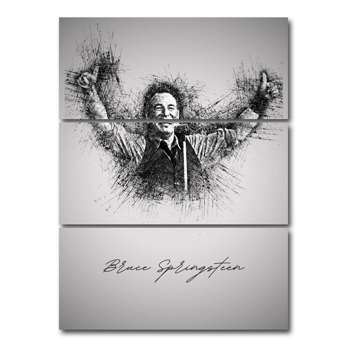 AUTO-MOCKUP WHITE | Springsteen | 3 Piece | Gallery Wrap Canvas | group=8x18_stacked