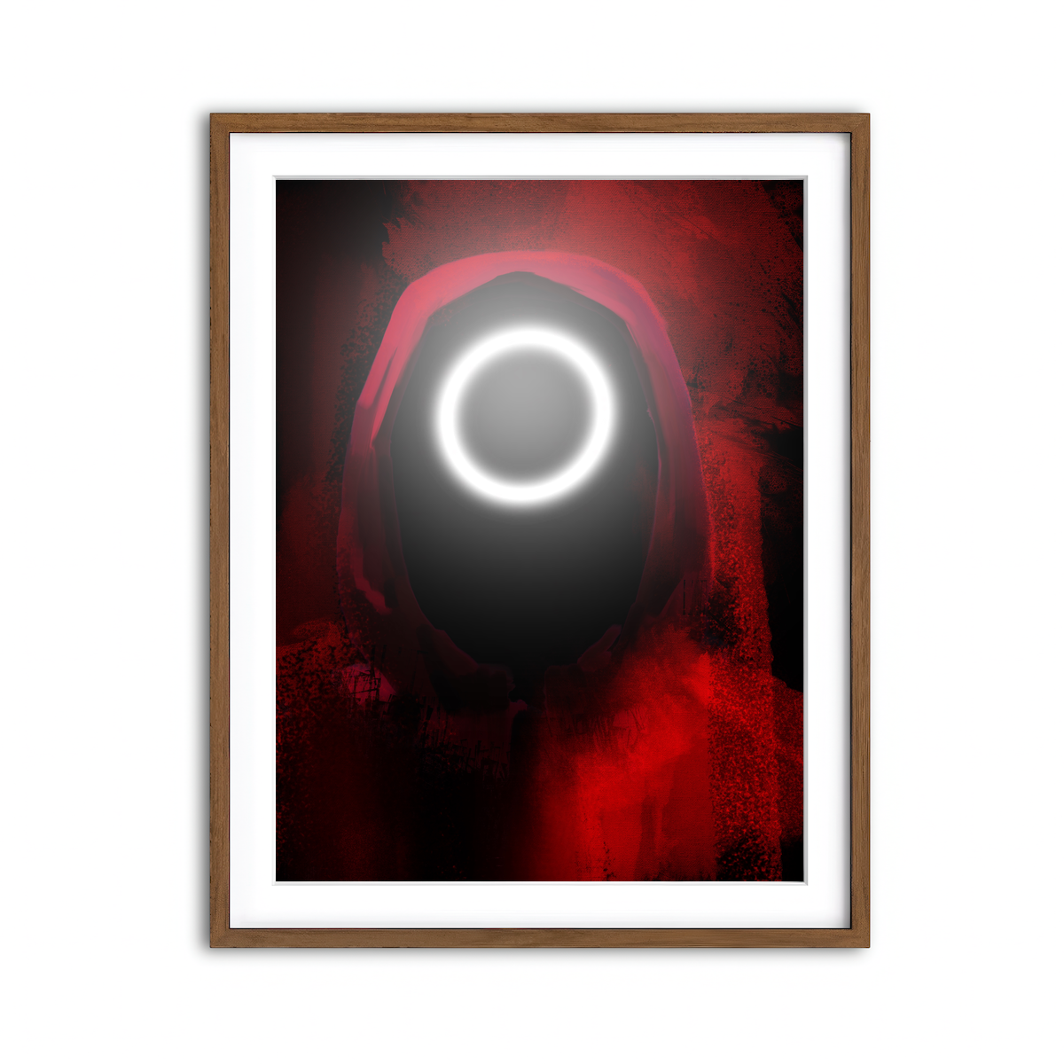 Framed Print 3x4 Walnut