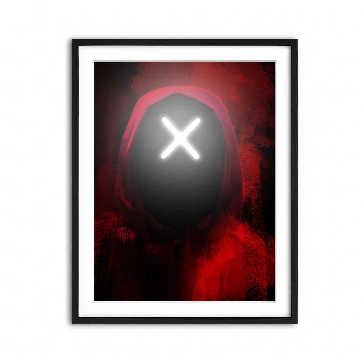 Framed Print 3x4 Black