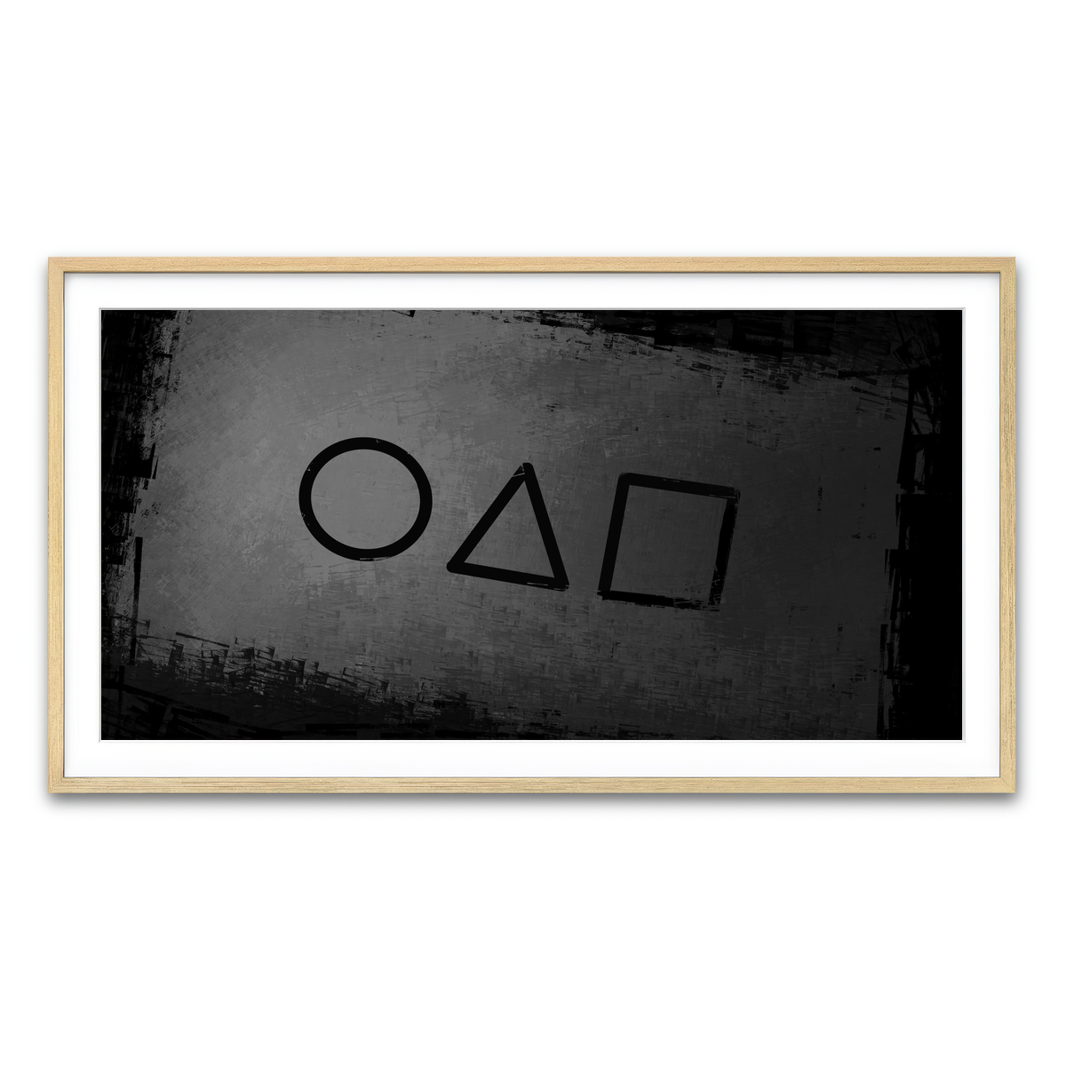 Framed Print 2x1 Natural