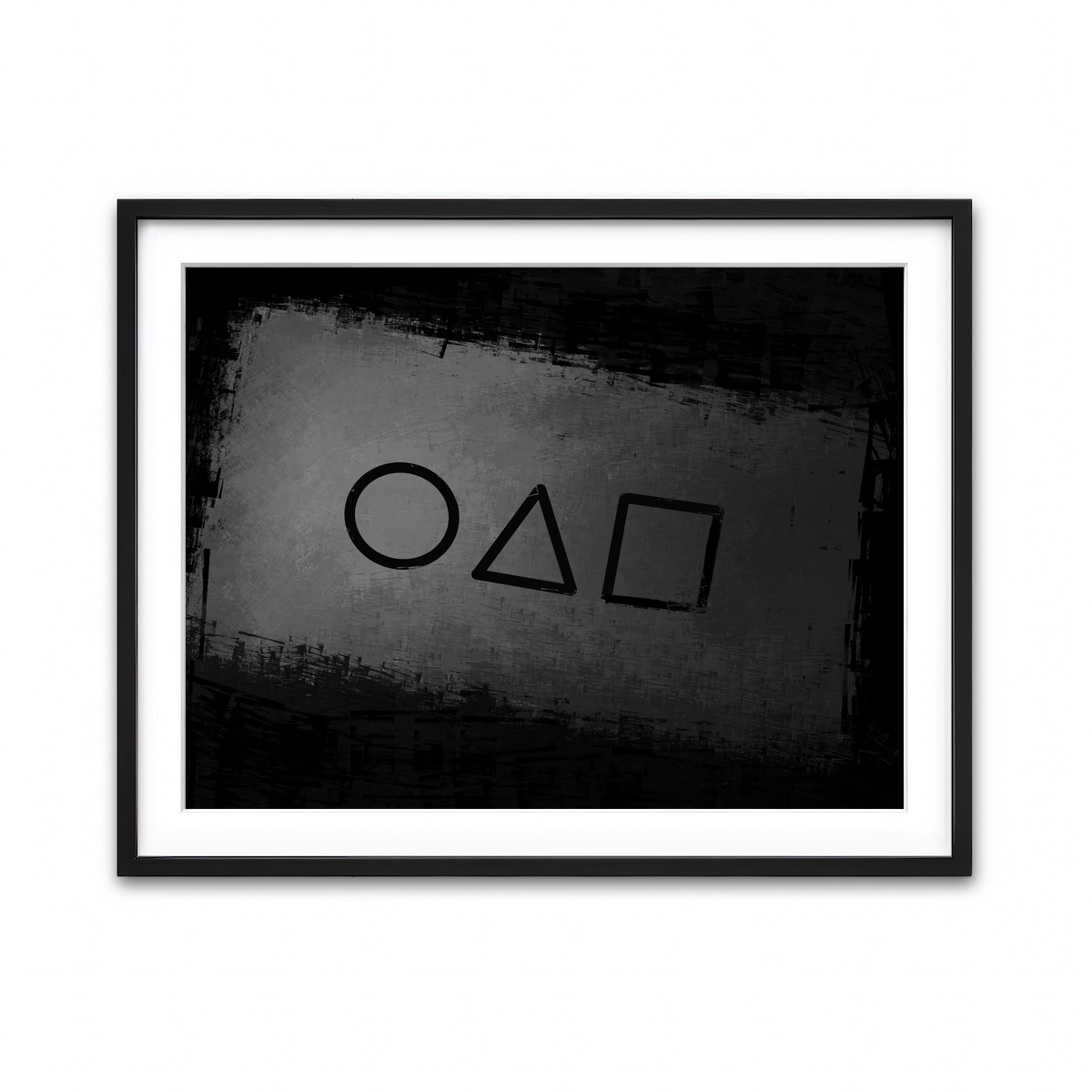 Framed Print 4x3 Black